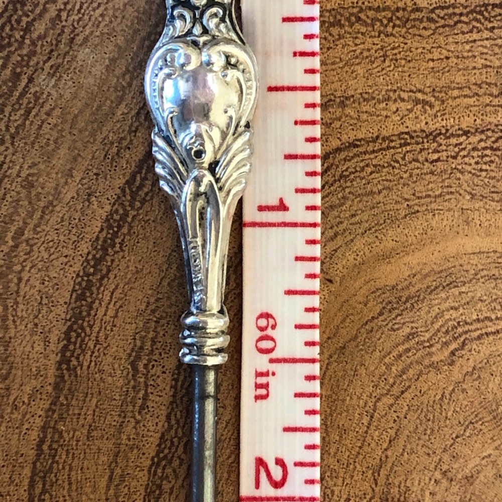 Antique Fruit Knife by Sheffield and Hat Pin 1900s - Picture 4 of 4
